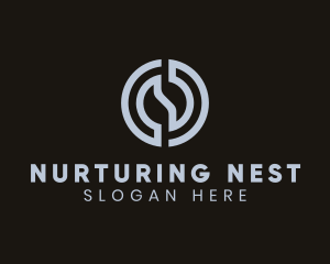 Professional Company Letter N logo design