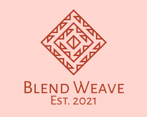 Geometric Aztec Decoration logo design