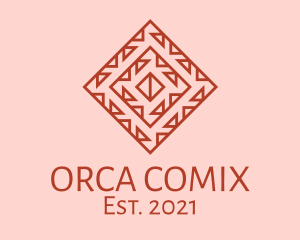 Pattern - Geometric Aztec Decoration logo design