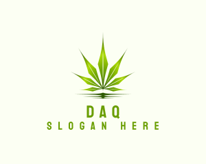 Organic Leaf Cannabis Logo