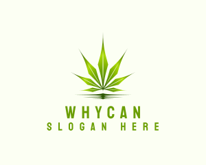 Organic Leaf Cannabis Logo