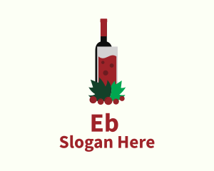 Wine Drink Bar  Logo