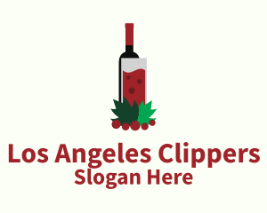 Wine Drink Bar  Logo