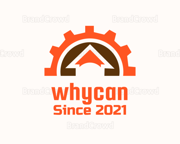 Cog Wheel House Logo