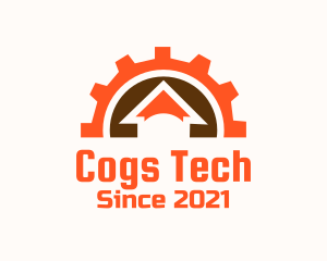 Cog Wheel House logo design