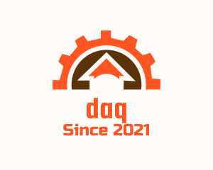 Mechanical - Cog Wheel House logo design