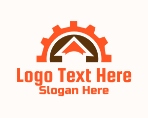 Cog Wheel House Logo