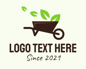 Cart - Wheel Barrow Garden logo design