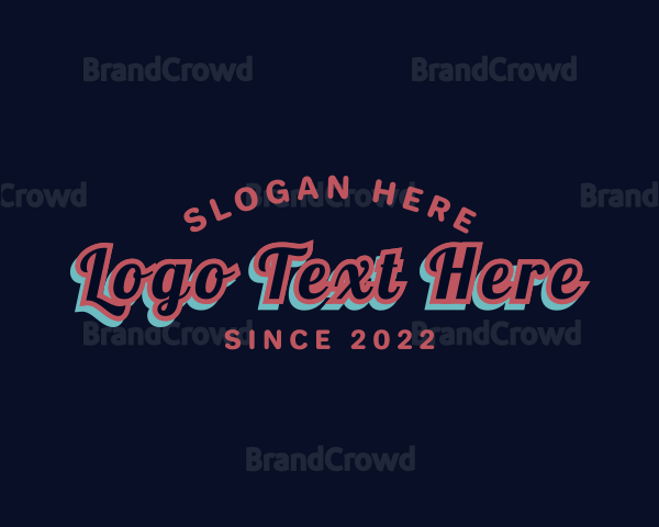 Retro Style Business Logo