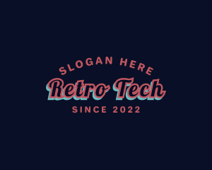 Retro Style Business logo design