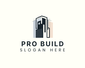 Construction Building Architecture logo design