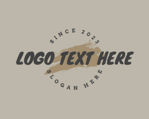 Beer - Urban Paint Grunge logo design