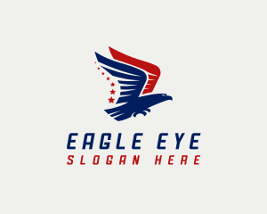 United States Eagle Star  logo design