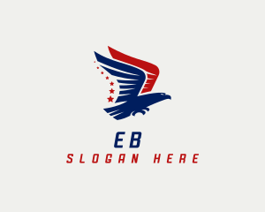 Veteran - United States Eagle Star logo design