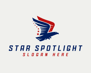 United States Eagle Star  logo design