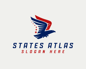 United States Eagle Star  logo design