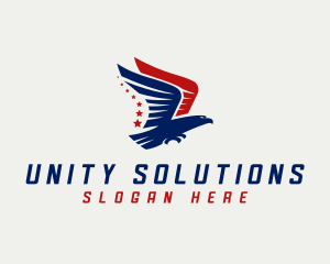 United States Eagle Star  logo design