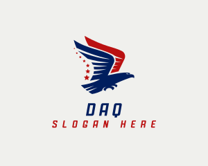 United States Eagle Star  logo design