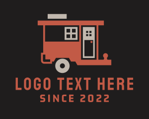 Realtor - Camper Trailer House logo design