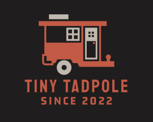 Camper Trailer House logo design