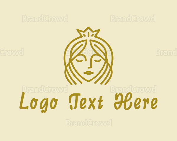 Golden Tiara Princess Logo