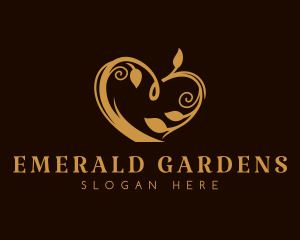 Heart Orchard Garden logo design