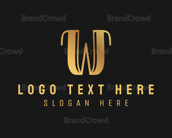 Golden Elegant Brand Logo