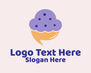 Cupcake Chat Messenger  Logo