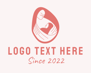 Pregnant - Infant Pediatric Childcare logo design