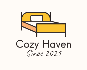 Hostel - Home Bedroom Furniture logo design