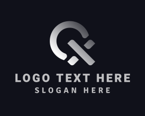 Letter Td - Modern Metallic Business logo design