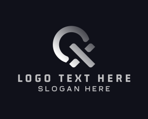 Letter Td - Modern Metallic Business logo design