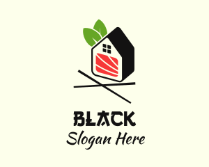 Snack - Organic Sushi House logo design