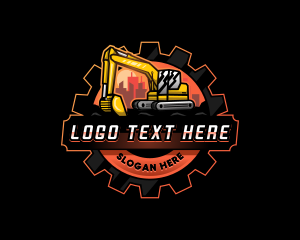 Industrial - Urban Excavator Machinery logo design