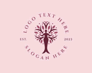 Woman Tree Wellness Logo