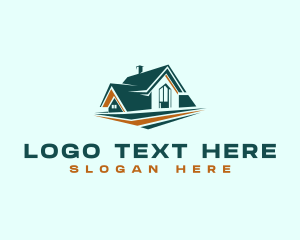 Repair - Roofing Attic Builder logo design