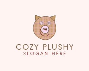 Pig Button Tailoring logo design