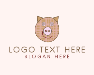 Pig Button Tailoring Logo