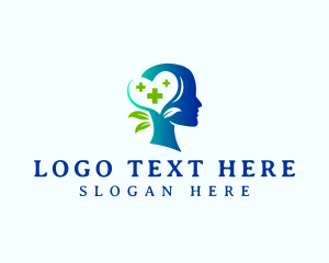 Brain - Natural Mental Healthcare logo design