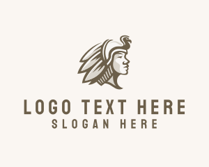 Indigenous - Native Tribe Warrior logo design