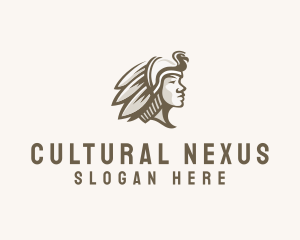 Culture - Native Tribe Warrior logo design
