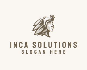 Inca - Native Tribe Warrior logo design