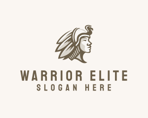 Native Tribe Warrior  logo design