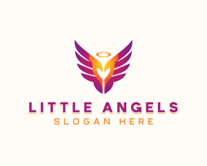 Holy Halo Wings logo design