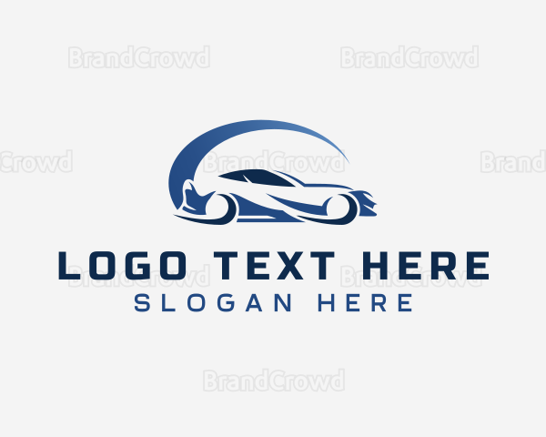 Car Rental Garage Logo