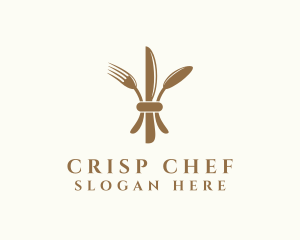 Fine Dining Utensil logo design