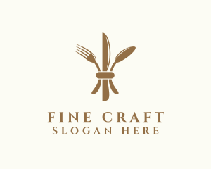 Fine Dining Utensil logo design