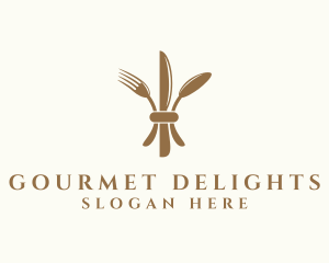 Fine Dining Utensil logo design