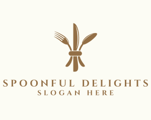 Fine Dining Utensil logo design