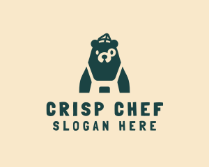 Chef Cook Bear logo design